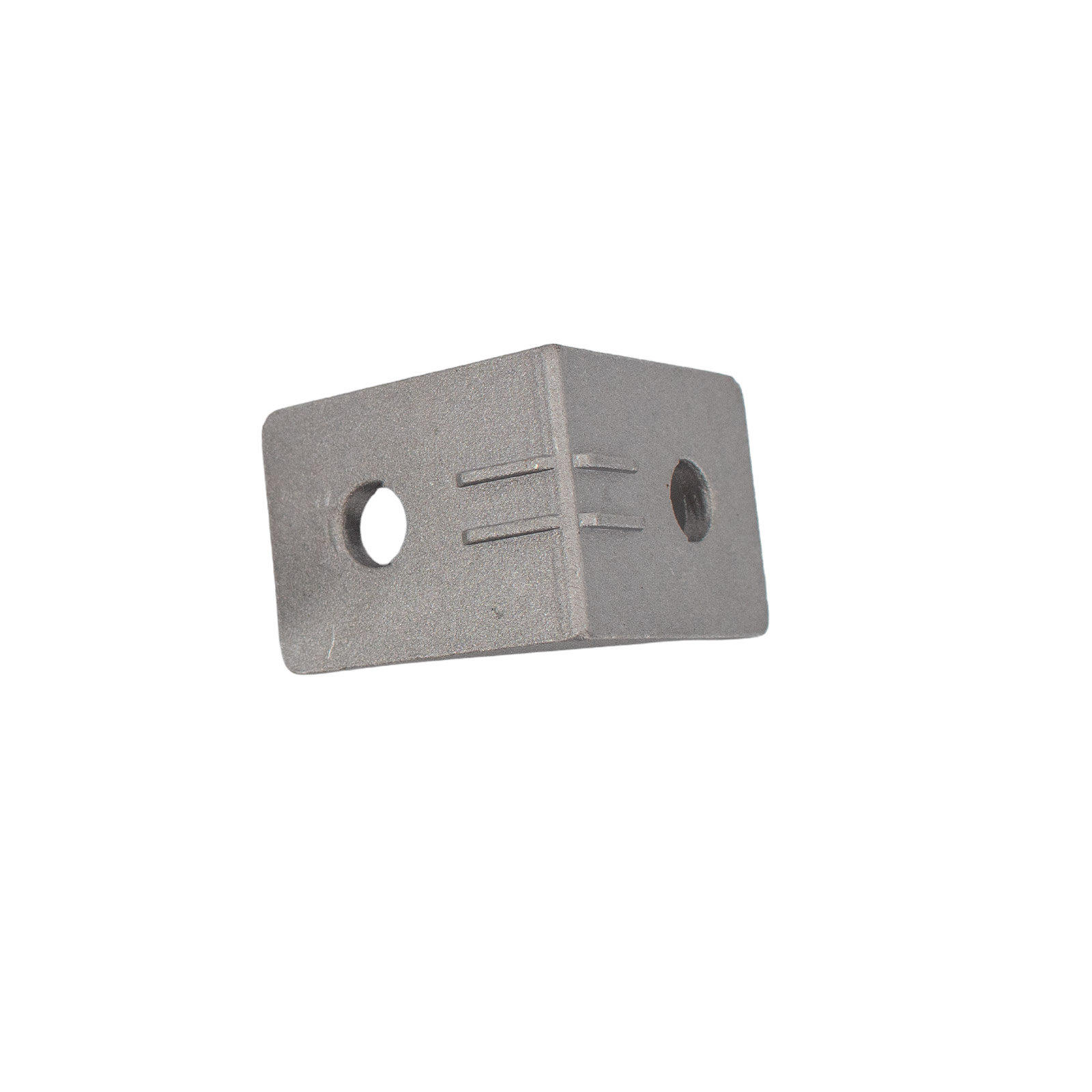 Équerre 3038 argent pour profilés en aluminium avec guidage en rainure – Image 3