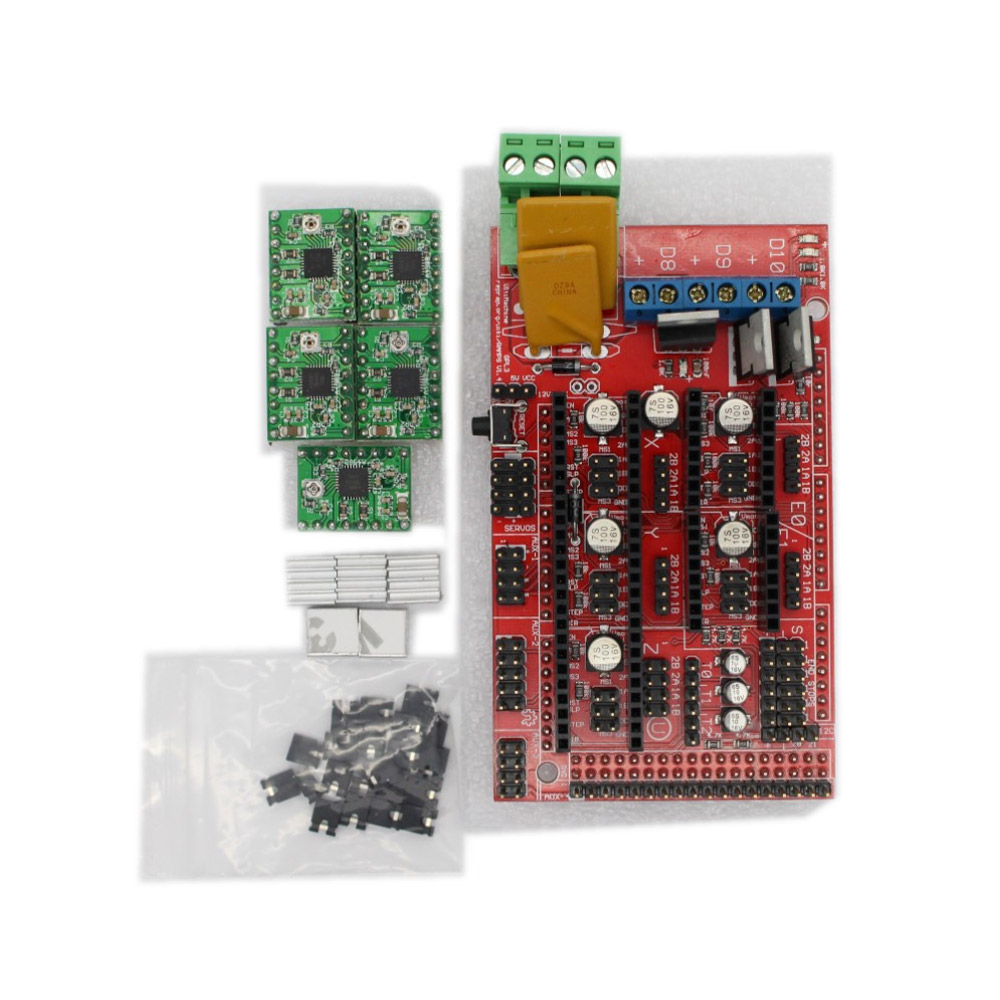 Kit RAMPS 1.4 + 5x A4988 pilotes de moteurs pas à pas – Image 2