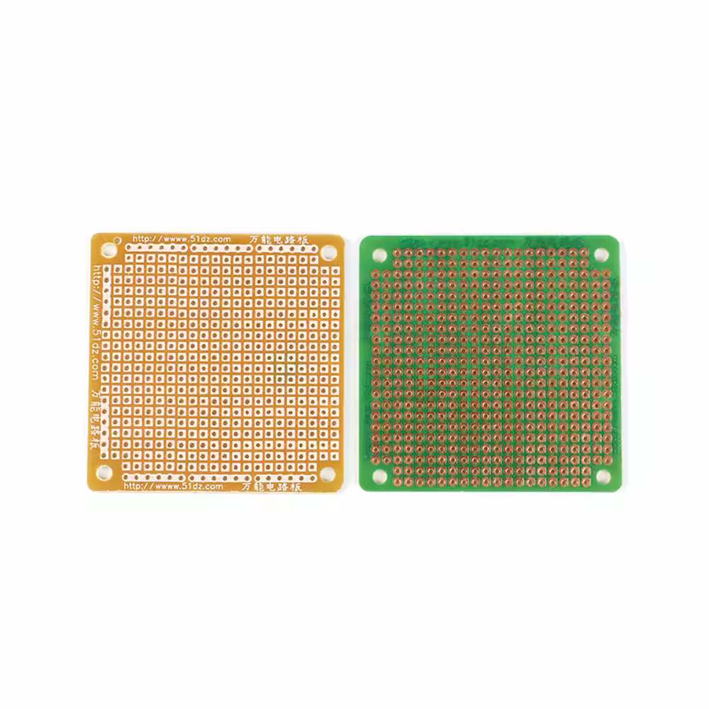 10x carte à pastilles universelle simple face 6 × 6 cm 2,54 mm – Image 3