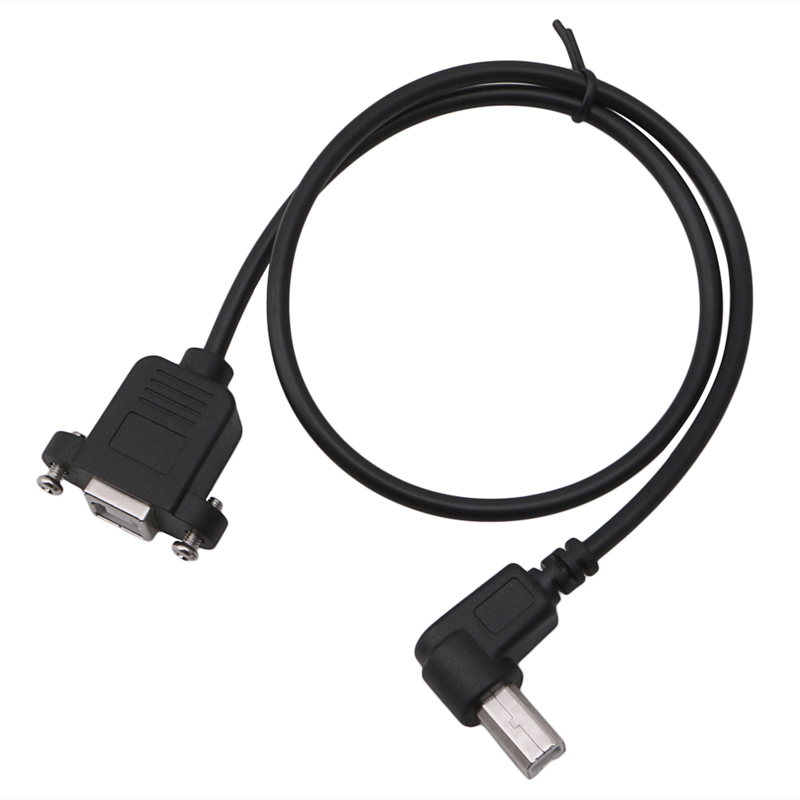 Connecteur USB 2.0 B mâle vers prise USB 2.0 B femelle montage sur panneau 50 cm – Image 4