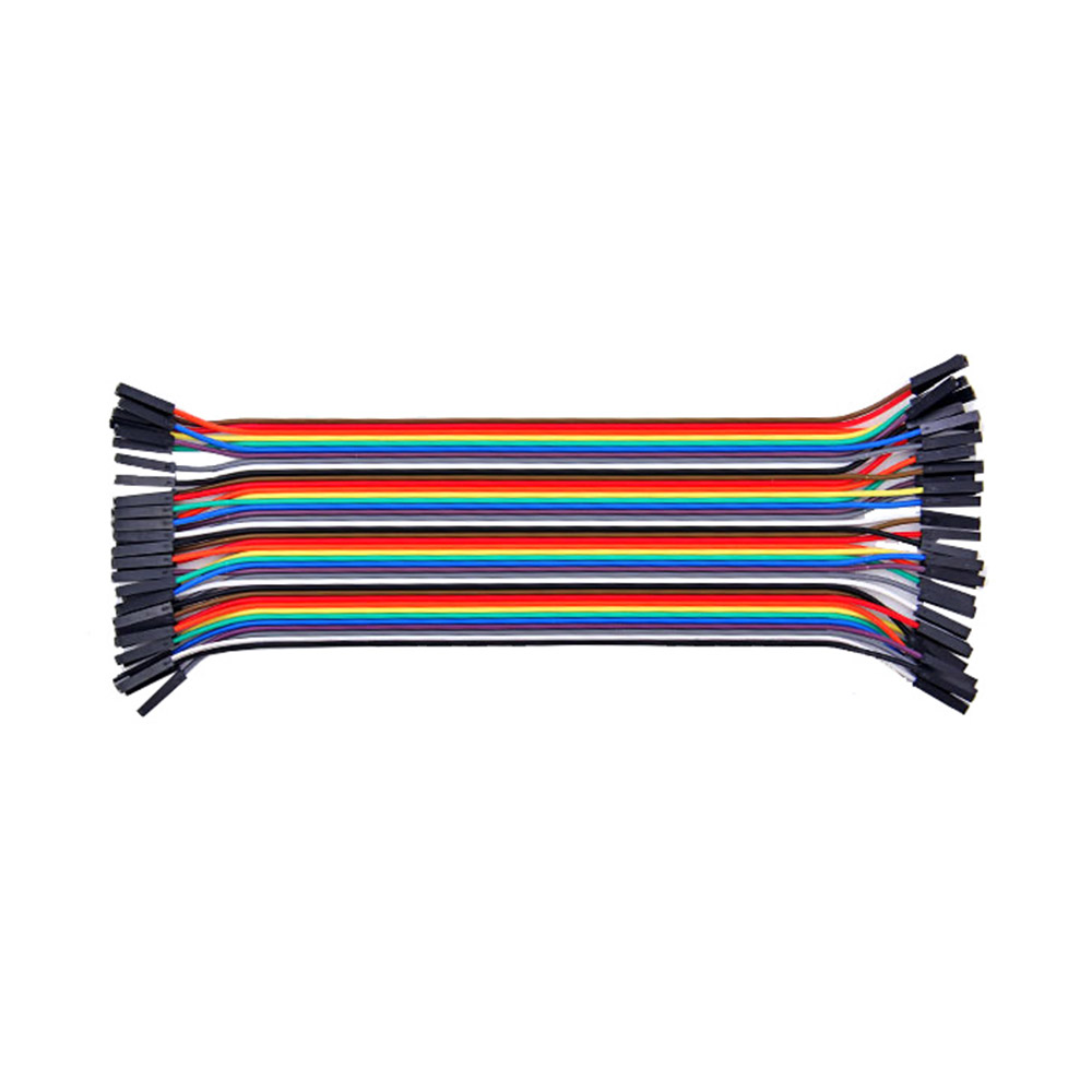 Câbles Dupont / Jumper 40 broches femelle-femelle 20 cm