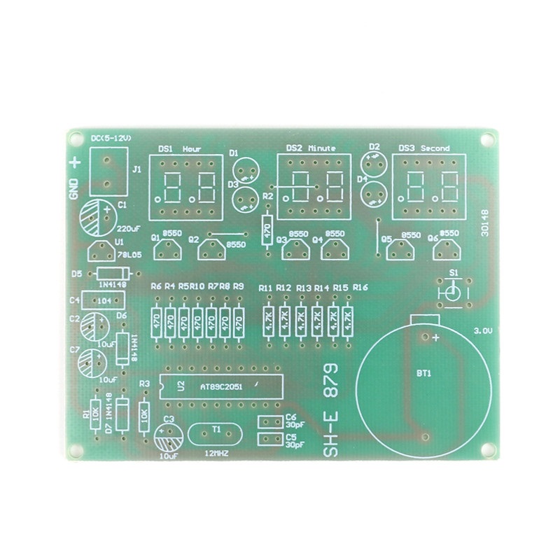 Kit Horloge numérique avec puce at89c2051 nouvelle version – Image 3