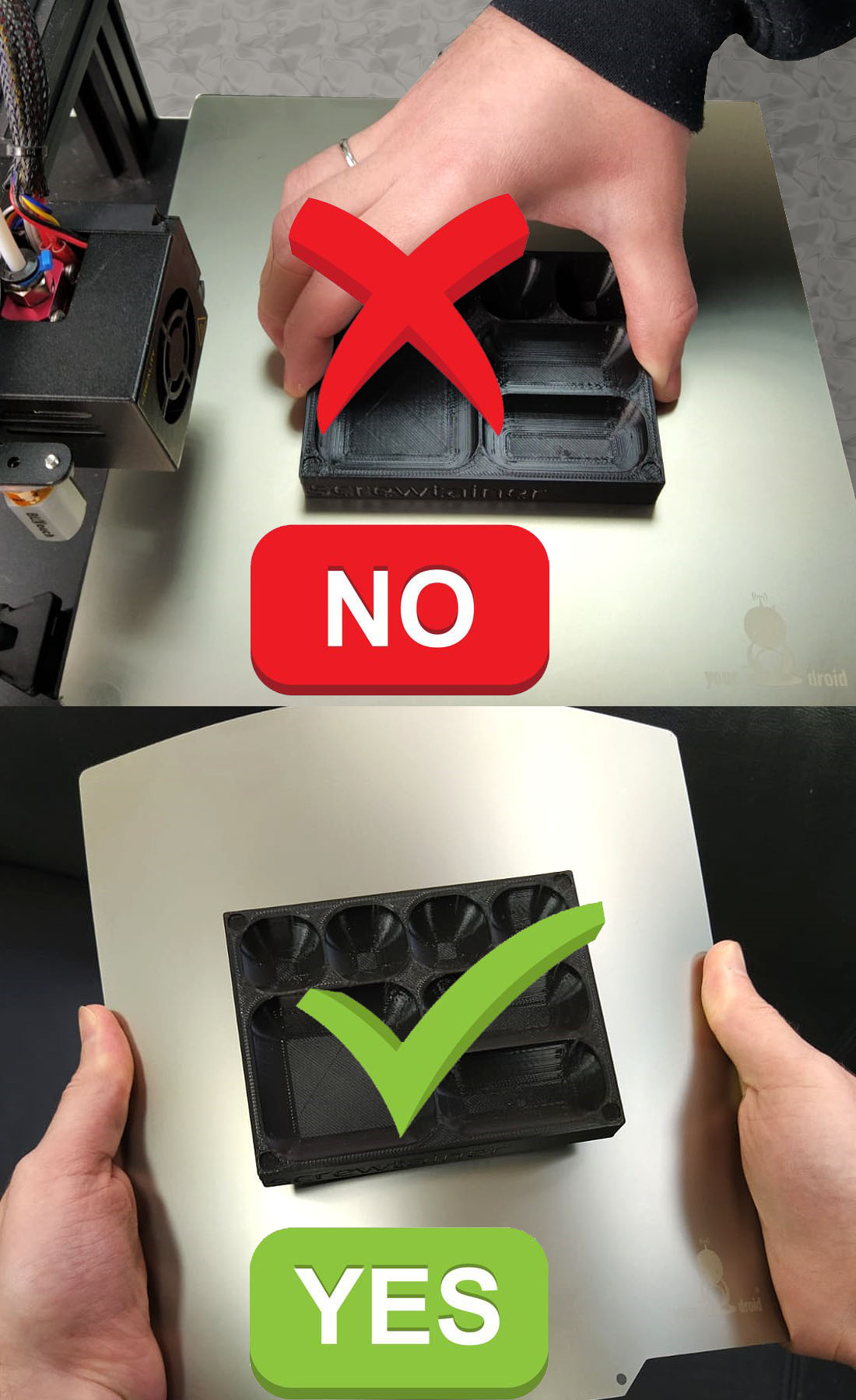yourDroid PEI FlexPlate 220x220mm – Image 2