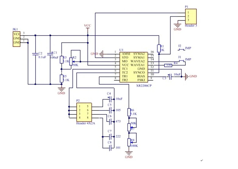 Kit générateur de signaux XR2206 – Image 4