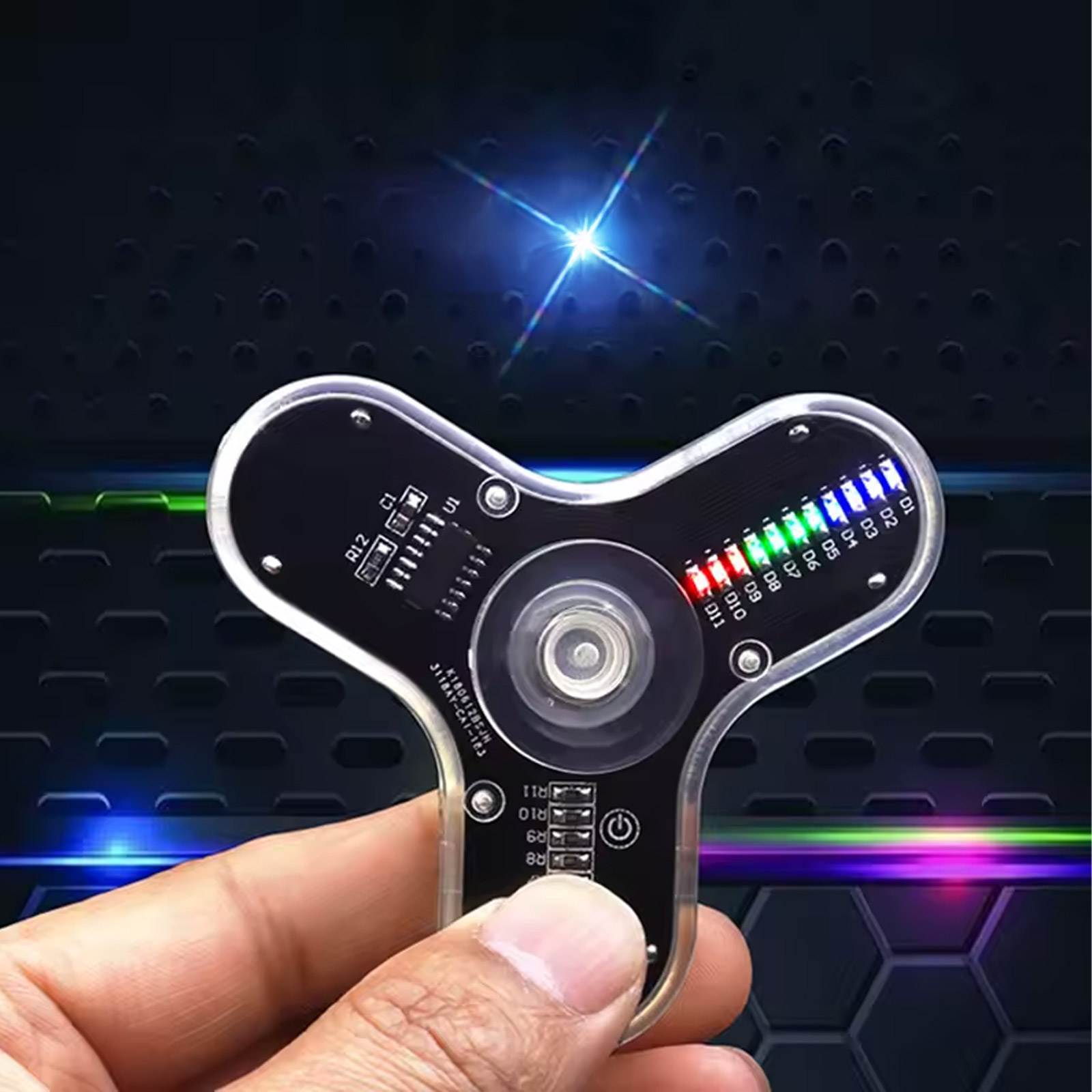 Kit Fidget Spinner LED à souder – Image 5
