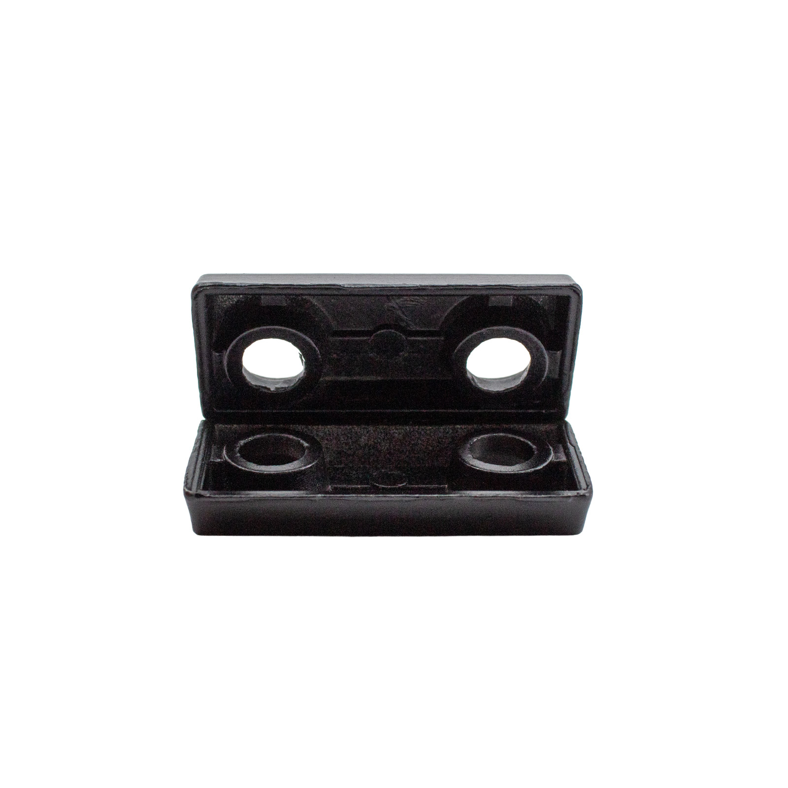 2x charnières métalliques pour profilés aluminium 3030 Noir – Image 4