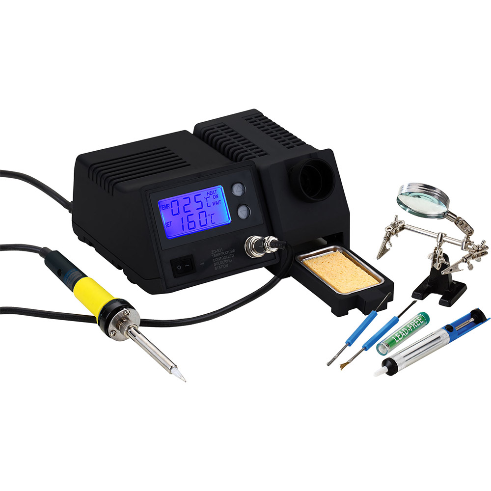 yourDroid Station de soudage numérique 48W ZD-931 avec accessoires – Image 3