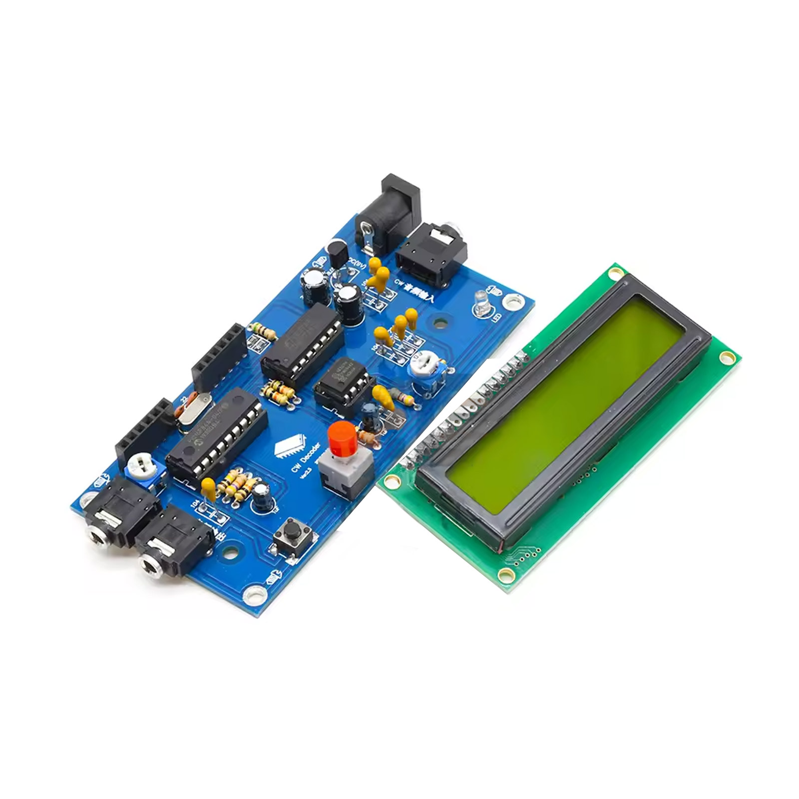 Module décodeur de code Morse avec LCD et LED – Image 2
