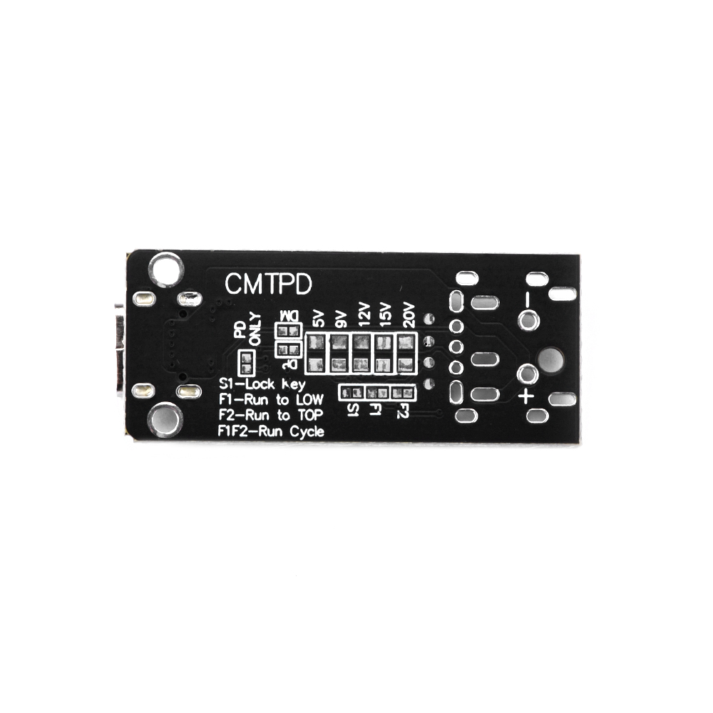 Carte USB-C PD Trigger 100W – Sélection de tension 5V/9V/12V/15V/20V avec USB-A – Image 4