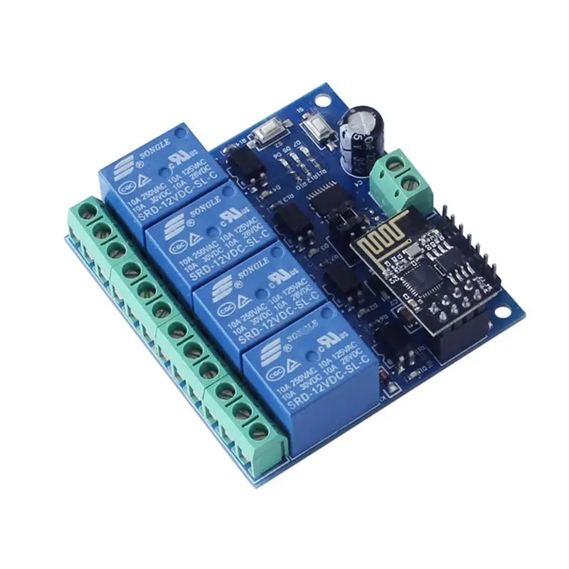 ESP8266 ESP-01 relais 12V pour contrôle d'applications IoT – Image 2