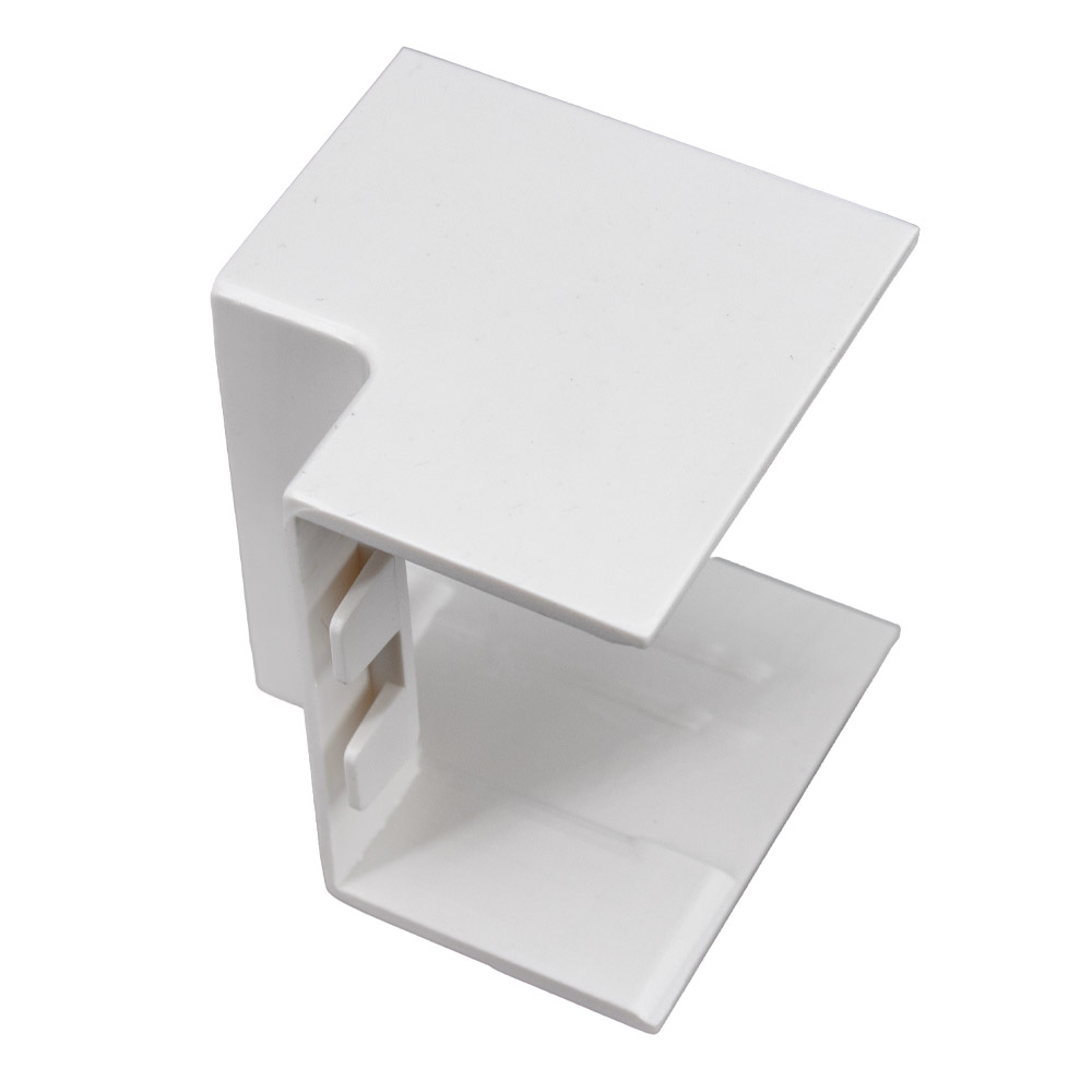 10x yourDroid angle intérieur pour gaine de câbles 40x25 blanc – Image 3