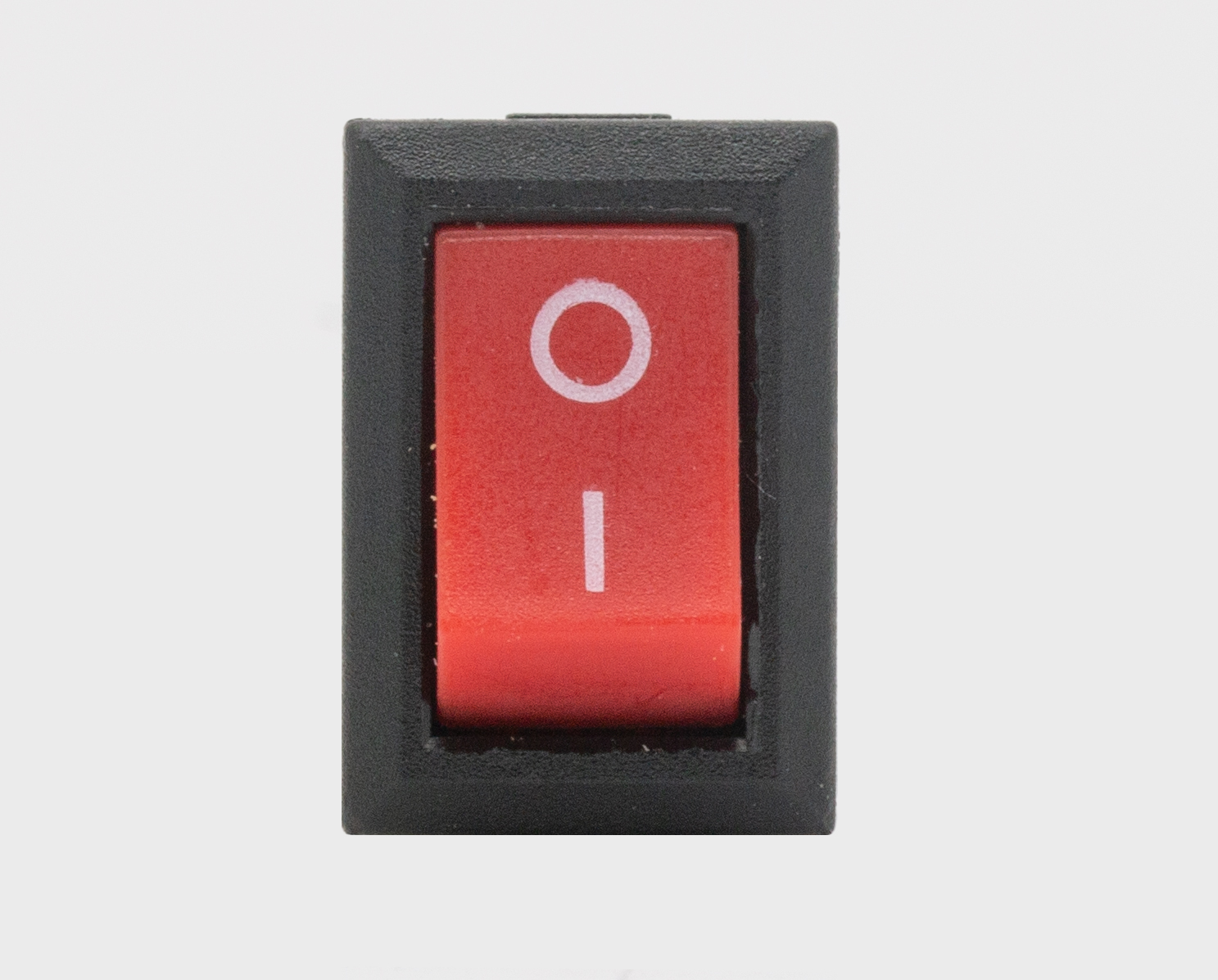 Interrupteur à bascule Rouge 250 V 3A – Image 2