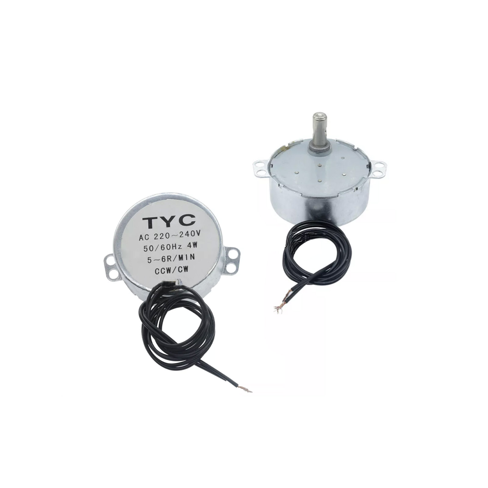 Moteur synchrone TYC-50 5-6 tr/min 220V AC 4W CW/CCW – Image 3
