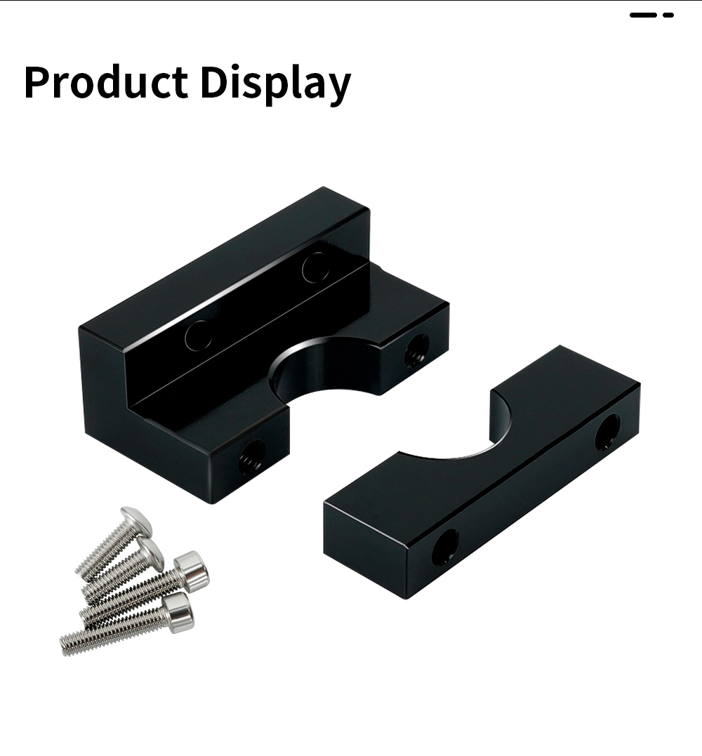 Adaptateur Hotend V6 pour imprimantes 3D Creality Ender-3 Ender-5 CR-10 – Image 2