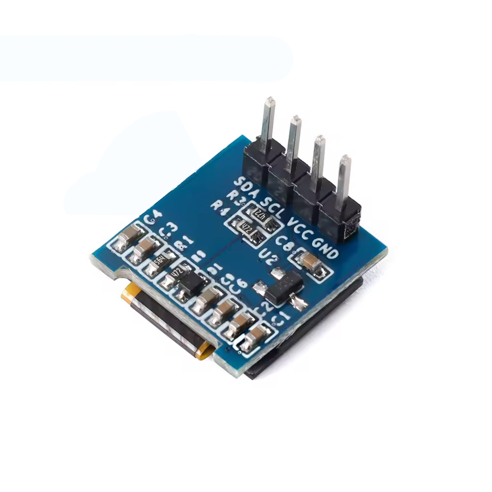 Écran OLED 0.49" blanc 64*32 SSD1306 module I2C – Image 2