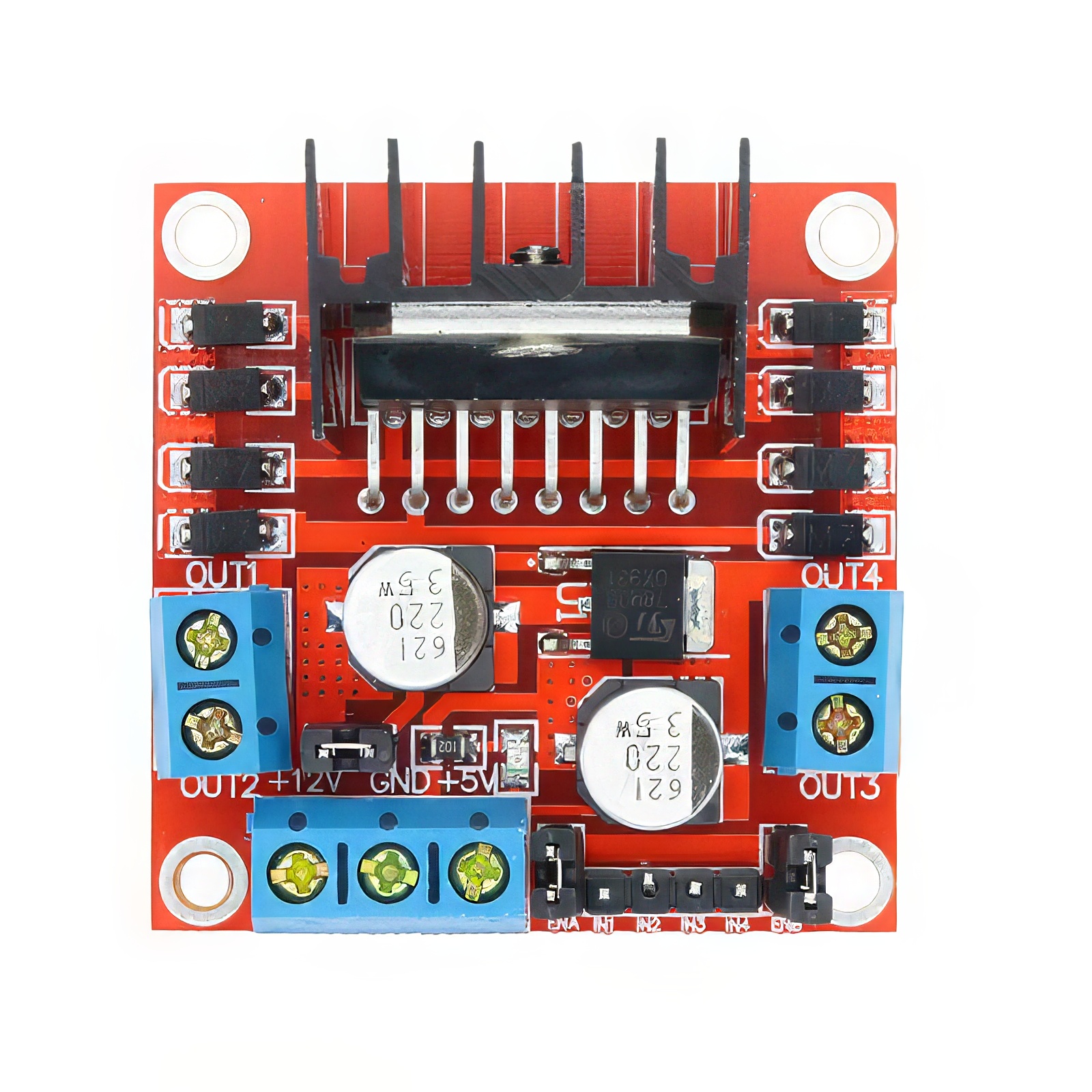 Pilote de moteur L298N avec double pont en H – Image 6