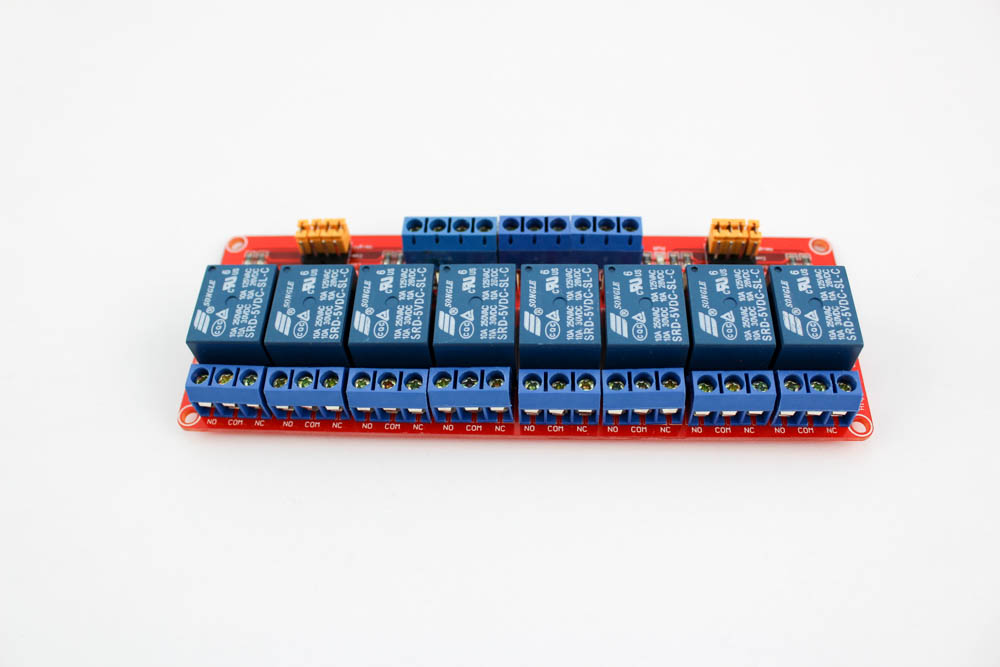 Module relais 8 canaux 5V déclencheur High / Low Level réglable – Image 2