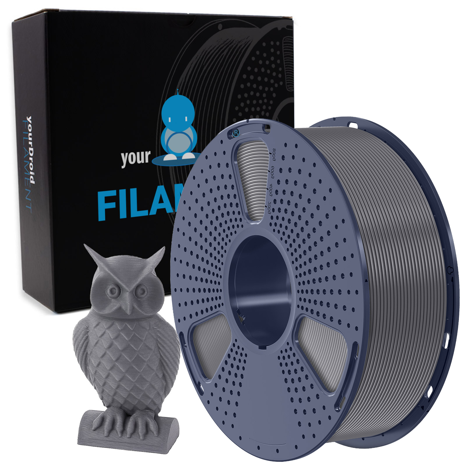 Filament ABS yourDroid Gris 1,75 mm 1 kg