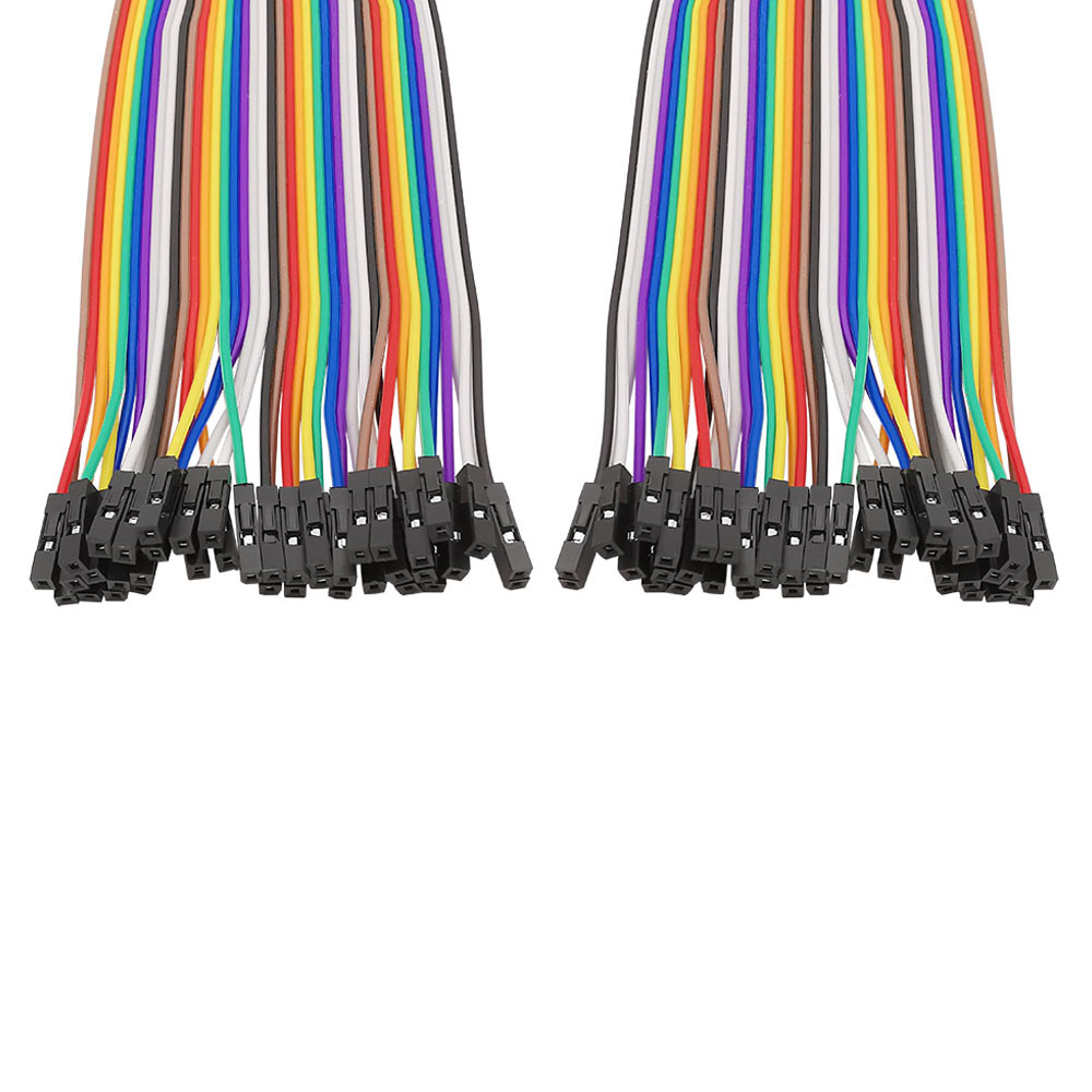 Câbles Dupont de connexion 3 x 40 broches 20 cm M2M / F2M / F2F – Image 2