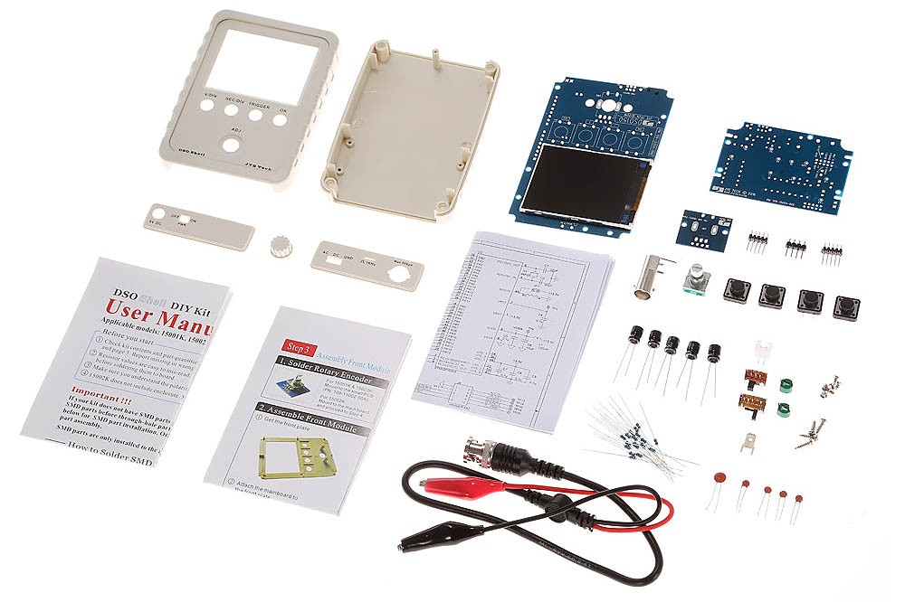 Kit oscilloscope numérique DSO150 2.4" TFT (CMS présoudés) – Image 2