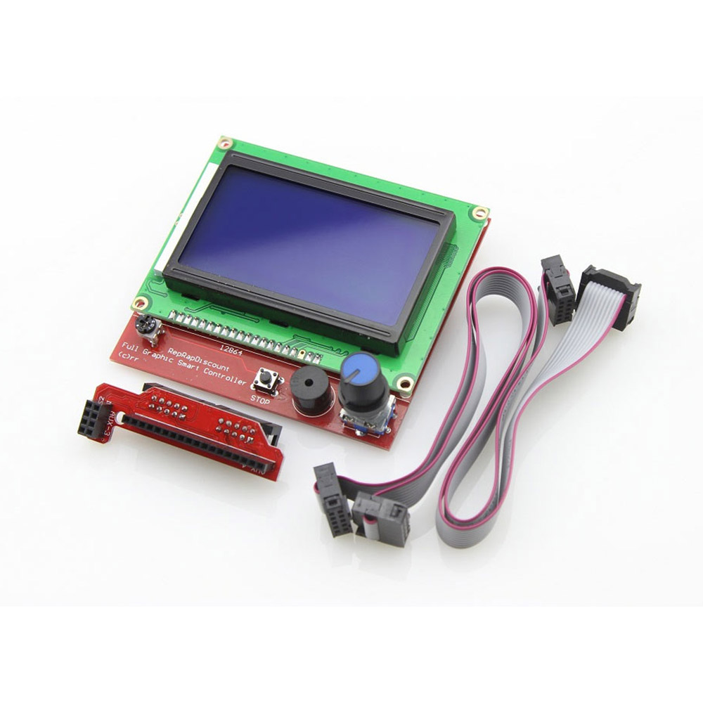 LCD 12864 RepRap Full Graphic Smart Controller pour RAMPS 1.4 avec lecteur de carte SD