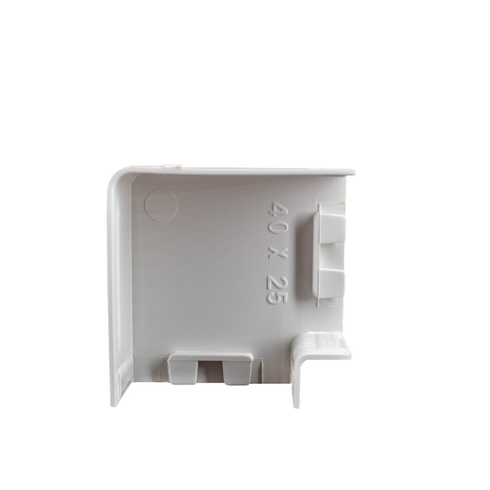 10x yourDroid goulotte en L 40x25 blanc – Image 2