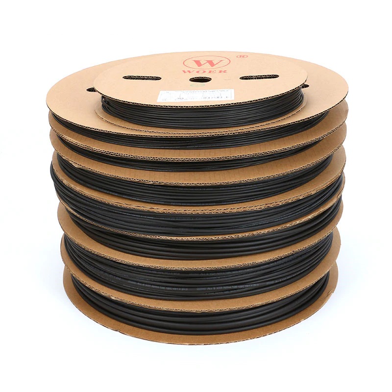 Gaine thermorétractable 400m rouleau 2:1 noir Φ2,0mm