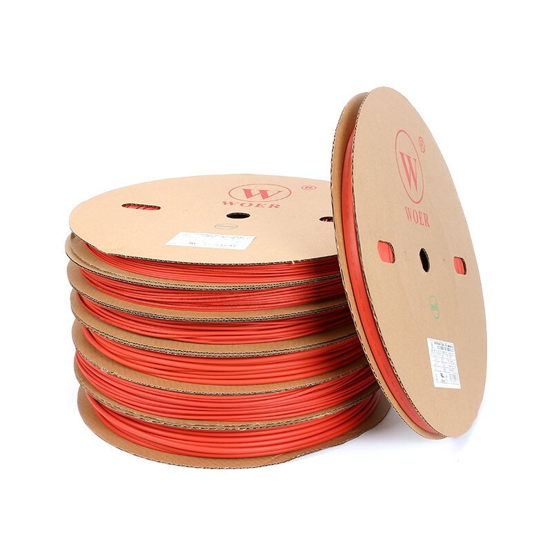 1 m de gaine thermorétractable 2:1 rouge Φ2 mm vendue au mètre – Image 2