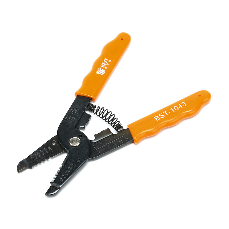 BST-1043 Pince à dénuder pour câbles 0.25-0.65mm² 22-30 AWG