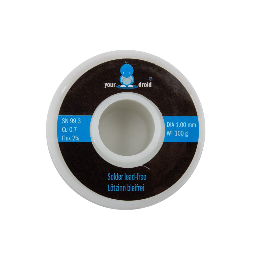 Étain à souder 1mm 100g sans plomb – Image 2