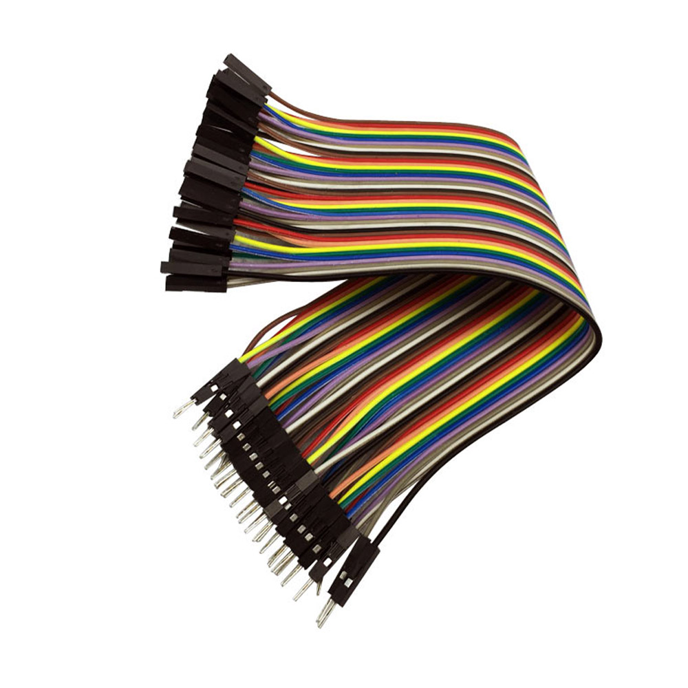 Câbles jumper 40 broches femelle-mâle 20 cm