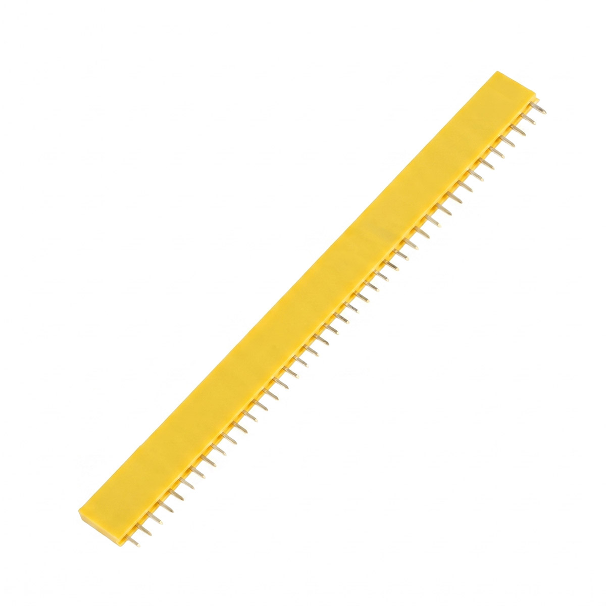 20x barrette femelle 40 broches 2,54 mm jaune – Image 2