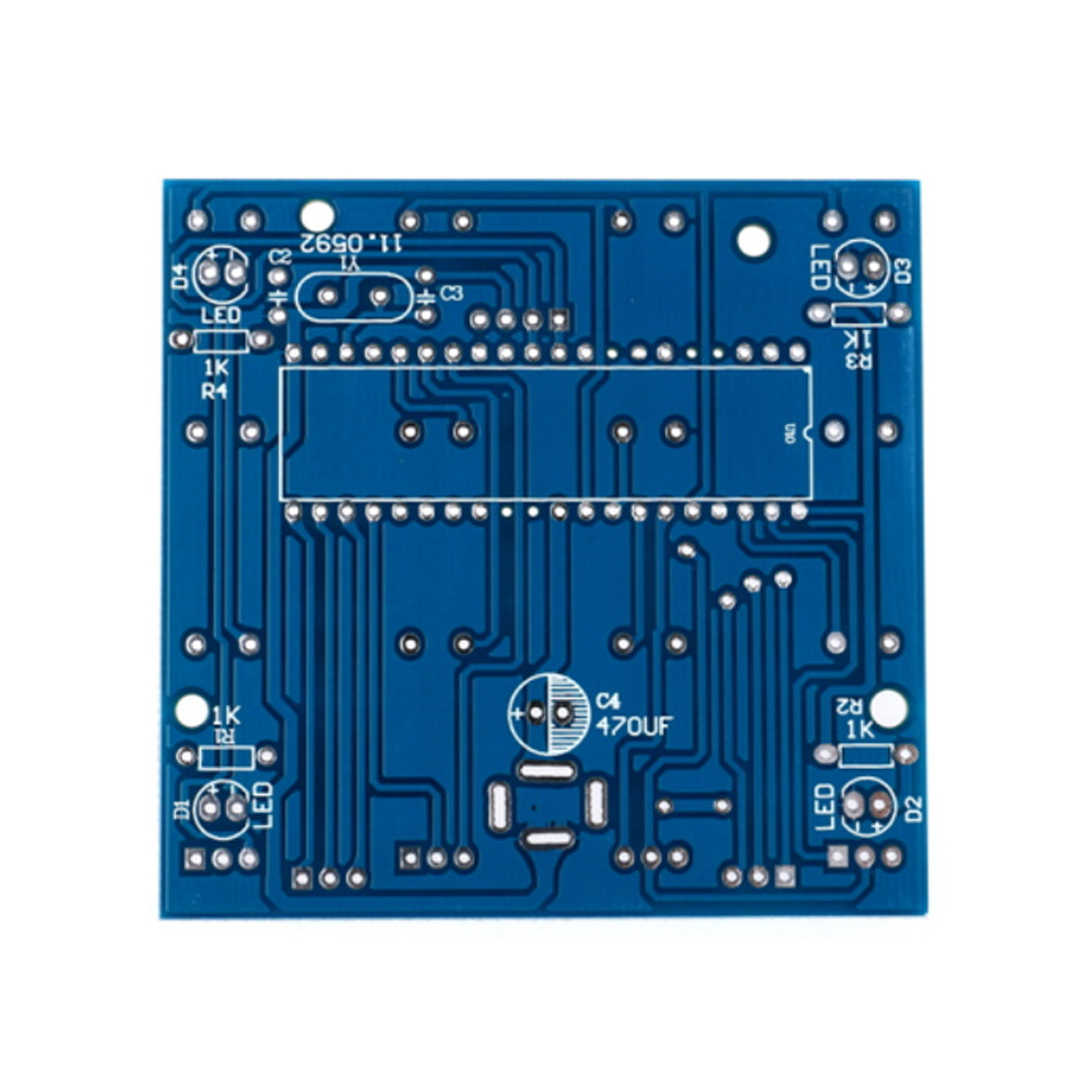 Kit cube LED 4x4x4 rouge/bleu – Image 2