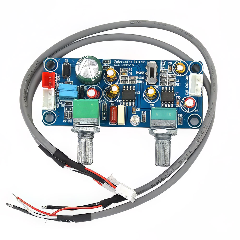 AIYIMA carte préamplificateur subwoofer passe-bas DC 9–32V avec réglage des graves – Image 7