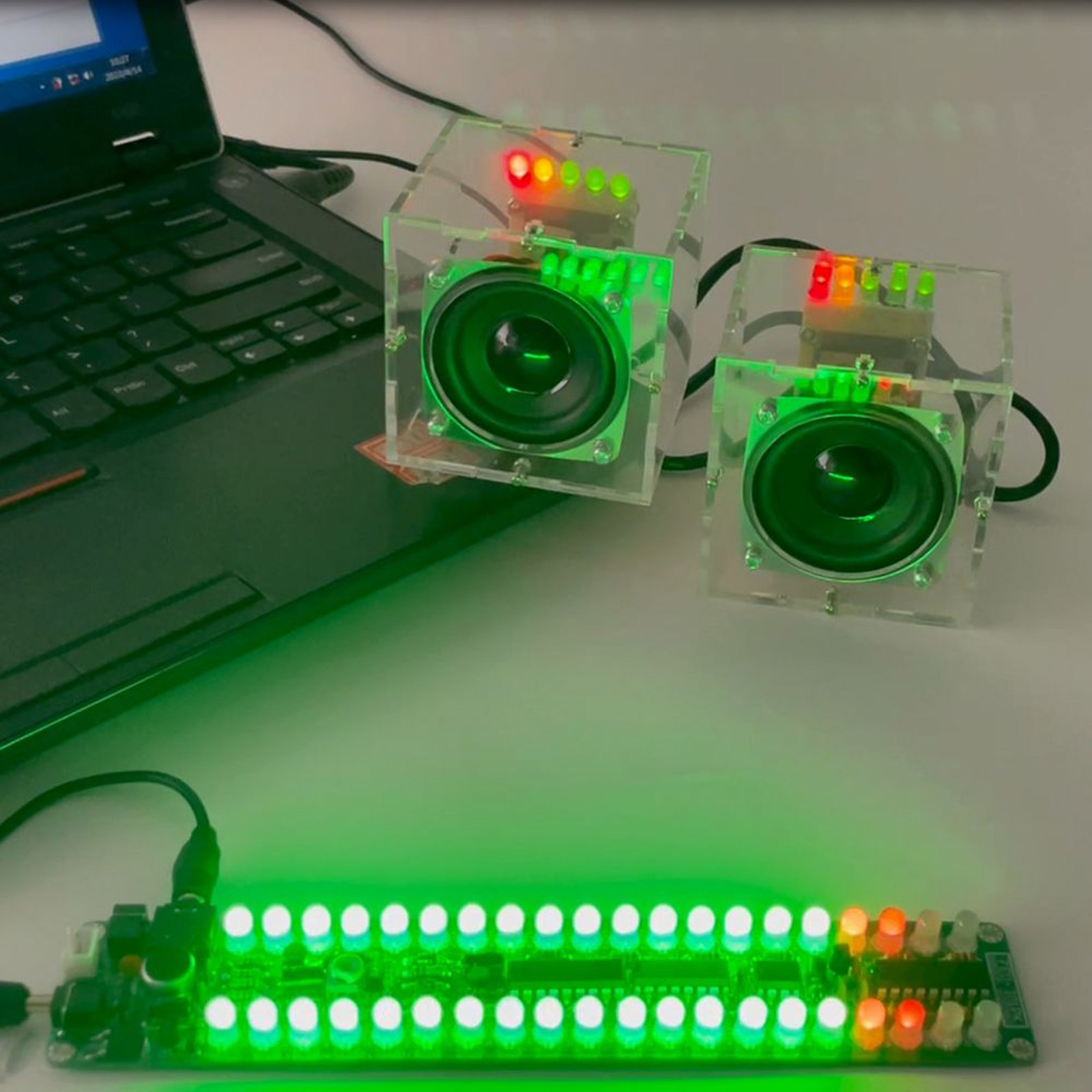 Kit d'affichage de spectre musical LED avec LM3914 – Kit DIY de mesure de niveau audio à souder – Image 4