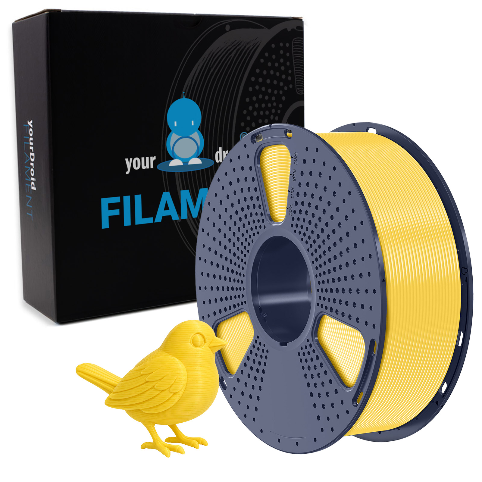 yourDroid Easy ABS Jaune 1.75mm 1kg