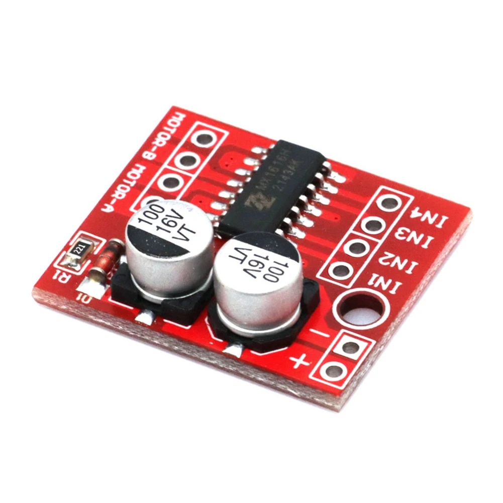 Mini pilote de moteur L298N 2V-10V 1,5 A 2 canaux PWM