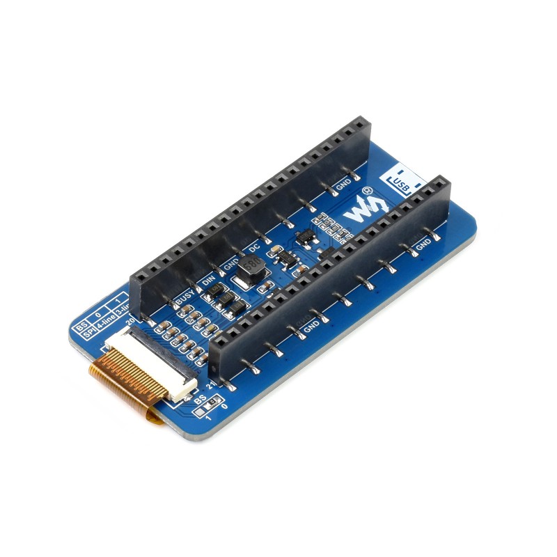 Waveshare 2.13" module d'affichage E-Paper (B) pour Raspberry Pi Pico 3 couleurs – Image 3