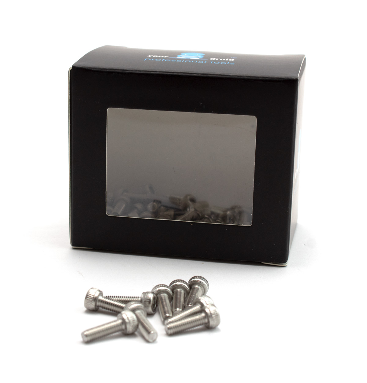 50x vis à tête hexagonale M3x10mm DIN912 acier inoxydable – Image 2