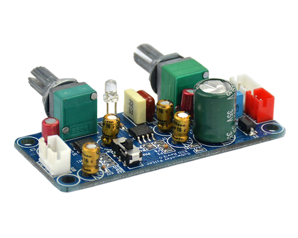 AIYIMA carte préamplificateur subwoofer passe-bas DC 9–32V avec réglage des graves – Image 8
