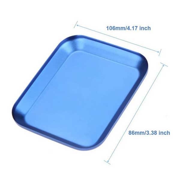 Bac magnétique pour vis outil de réparation téléphone (bleu) – Image 2