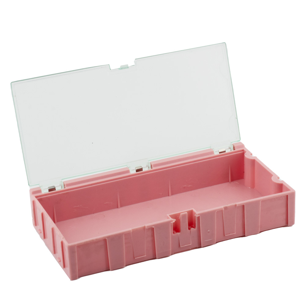 1x Boîte conteneur vide 4 pour composants CMS - rose – Image 2