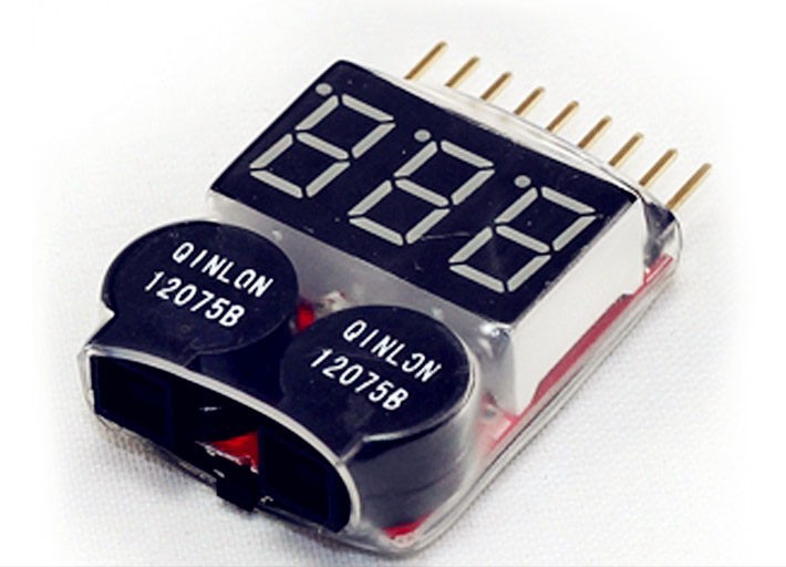 Testeur de batterie LiPo 1-8S avec buzzer et affichage – Image 4
