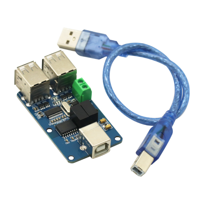 Carte d'isolation USB vers USB 1500V 4 canaux