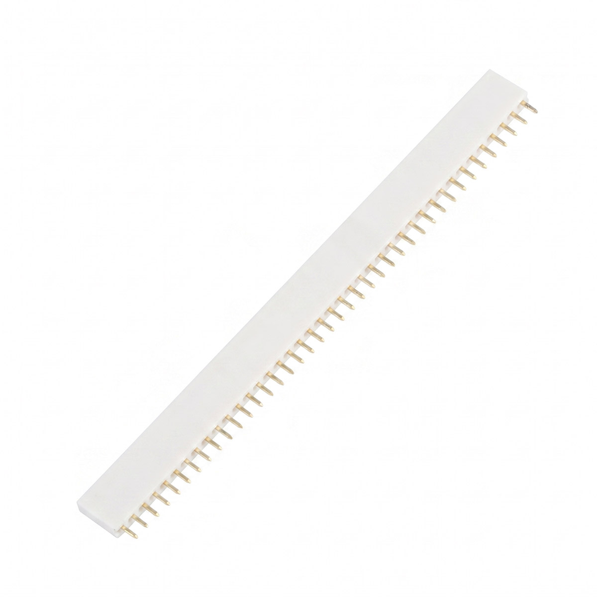 20x barrette femelle 40 broches 2,54 mm blanc – Image 2