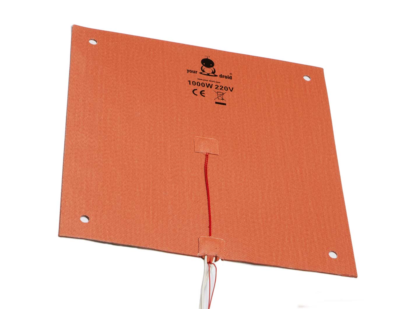 yourDroid Tapis chauffant / plateau chauffant 220V 1000W 400x400mm pour CR-10 S4 – Image 2