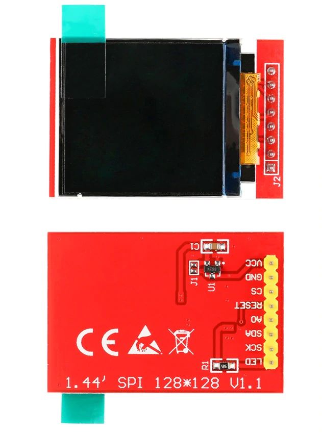 Module écran TFT LCD 1,44" ST7735 128x128 – Image 2