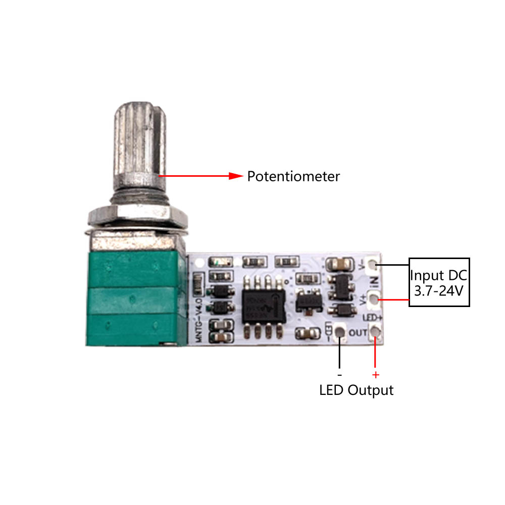 Module variateur de tension pour LED DC 3,7 - 24V – Image 2