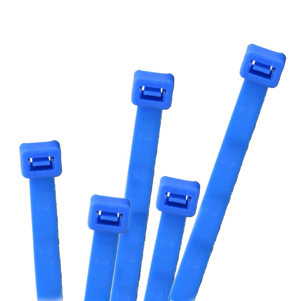 100 colliers de câble bleus 2,5*100 mm – Image 3