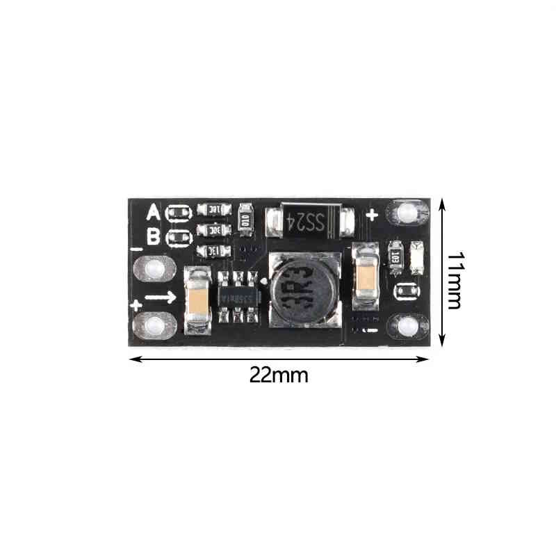 5x Mini convertisseur DC-DC 3,7V vers 12V booster batterie lithium – Image 2